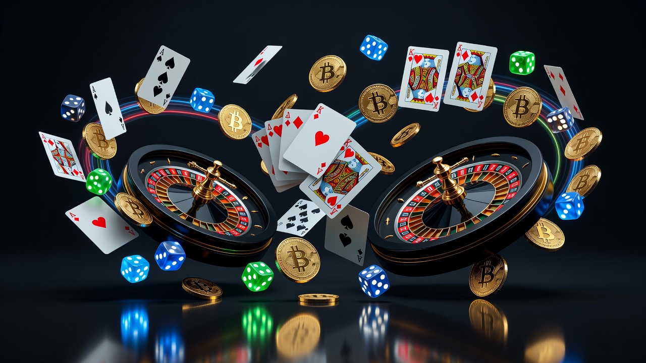 Rozmanitost her v Bitcoin kasinech - casino bitcoin